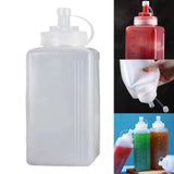Maxbell Condiment Squeeze Bottle Ketchup Honey Bottles for Kitchen Restaurants Salad 600ml
