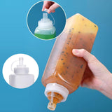 Maxbell Condiment Squeeze Bottle Ketchup Honey Bottles for Kitchen Restaurants Salad 600ml
