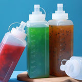 Maxbell Condiment Squeeze Bottle Ketchup Honey Bottles for Kitchen Restaurants Salad 600ml