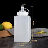 Maxbell Condiment Squeeze Bottle Ketchup Honey Bottles for Kitchen Restaurants Salad 600ml