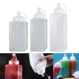 Maxbell Condiment Squeeze Bottle Ketchup Honey Bottles for Kitchen Restaurants Salad 600ml
