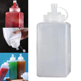 Maxbell Condiment Squeeze Bottle Ketchup Honey Bottles for Kitchen Restaurants Salad 600ml