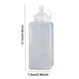 Maxbell Condiment Squeeze Bottle Ketchup Honey Bottles for Kitchen Restaurants Salad 800ml