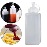 Maxbell Condiment Squeeze Bottle Ketchup Honey Bottles for Kitchen Restaurants Salad 800ml