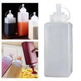 Maxbell Condiment Squeeze Bottle Ketchup Honey Bottles for Kitchen Restaurants Salad 800ml