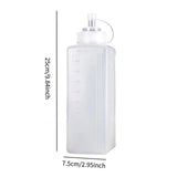 Maxbell Condiment Squeeze Bottle Ketchup Honey Bottles for Kitchen Restaurants Salad 1000ml
