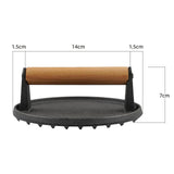 Maxbell Hamburger Press Multifunctional Heavy Duty Round Grill Press Kitchen Utensil
