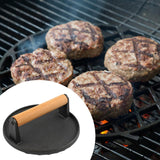 Maxbell Hamburger Press Multifunctional Heavy Duty Round Grill Press Kitchen Utensil