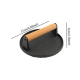 Maxbell Hamburger Press Multifunctional Heavy Duty Round Grill Press Kitchen Utensil