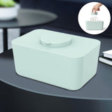 Maxbell Wipes Container Elegant Versatile Tissue Box for TV Cabinet Home Dining Room Blue