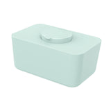 Maxbell Wipes Container Elegant Versatile Tissue Box for TV Cabinet Home Dining Room Blue