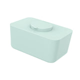 Maxbell Wipes Container Elegant Versatile Tissue Box for TV Cabinet Home Dining Room Blue