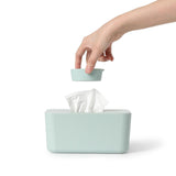 Maxbell Wipes Container Elegant Versatile Tissue Box for TV Cabinet Home Dining Room Blue