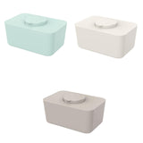 Maxbell Wipes Container Elegant Versatile Tissue Box for TV Cabinet Home Dining Room Blue