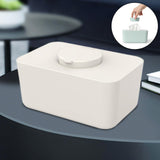Maxbell Wipes Container Elegant Versatile Tissue Box for TV Cabinet Home Dining Room Beige