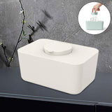 Maxbell Wipes Container Elegant Versatile Tissue Box for TV Cabinet Home Dining Room Beige