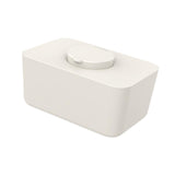 Maxbell Wipes Container Elegant Versatile Tissue Box for TV Cabinet Home Dining Room Beige
