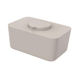 Maxbell Wipes Container Elegant Versatile Tissue Box for TV Cabinet Home Dining Room Brown