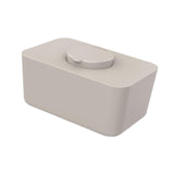 Maxbell Wipes Container Elegant Versatile Tissue Box for TV Cabinet Home Dining Room Brown
