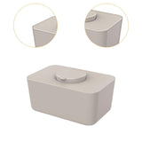 Maxbell Wipes Container Elegant Versatile Tissue Box for TV Cabinet Home Dining Room Brown