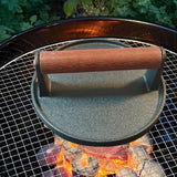 Maxbell Hamburger Press Sturdy Portable Round Steak Press Kitchen Utensil Flat Press