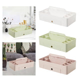 Maxbell Caddy Organizer Desk Storage Container Craft Supplies Portable Box White
