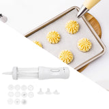 Maxbell Cookie Press Maker Kit for Baking Biscuit Maker Set for Dessert Cake Biscuit