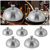 Maxbell Stainless Steel Basting Cover Butter Cooking Kitchen Serving Plate Dish Dome 14cm