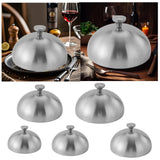 Maxbell Stainless Steel Basting Cover Butter Cooking Kitchen Serving Plate Dish Dome 14cm