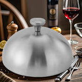 Maxbell Stainless Steel Basting Cover Butter Cooking Kitchen Serving Plate Dish Dome 30cm