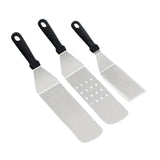 Maxbell 3x Stainless Steel Spatula Set Heavy Duty for Home Teppanyaki Grill Flat Top