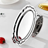 Maxbell Dessert Cup Bowl Sturdy Multipurpose Ice Cream Plate for Home Party Cocktail Silver