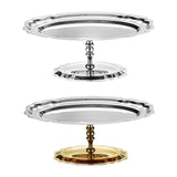 Maxbell Dessert Cup Bowl Sturdy Multipurpose Ice Cream Plate for Home Party Cocktail Silver