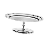 Maxbell Dessert Cup Bowl Sturdy Multipurpose Ice Cream Plate for Home Party Cocktail Silver