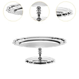 Maxbell Dessert Cup Bowl Sturdy Multipurpose Ice Cream Plate for Home Party Cocktail Silver