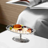 Maxbell Dessert Cup Bowl Sturdy Multipurpose Ice Cream Plate for Home Party Cocktail Silver