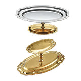 Maxbell Dessert Cup Bowl Sturdy Multipurpose Ice Cream Plate for Home Party Cocktail Gold