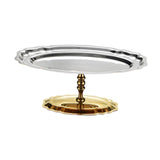 Maxbell Dessert Cup Bowl Sturdy Multipurpose Ice Cream Plate for Home Party Cocktail Gold