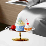 Maxbell Dessert Cup Bowl Sturdy Multipurpose Ice Cream Plate for Home Party Cocktail Gold