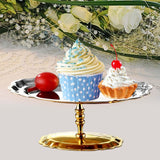 Maxbell Dessert Cup Bowl Sturdy Multipurpose Ice Cream Plate for Home Party Cocktail Gold