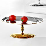 Maxbell Dessert Cup Bowl Sturdy Multipurpose Ice Cream Plate for Home Party Cocktail Gold