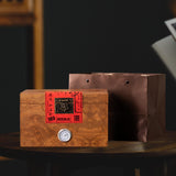 Maxbell Wooden Tea Storage Box Unique Ornament Tea Packaging Box for Candy Desk Nuts 23.6cmx16cmx15cm