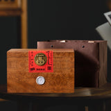 Maxbell Wooden Tea Storage Box Unique Ornament Tea Packaging Box for Candy Desk Nuts 27.7cmx17.6cmx17.6cm