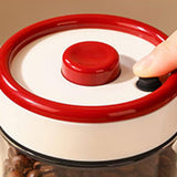 Maxbell Coffee Bean Container Airtight Glass Kitchen Storage Container for Tea Sugar S