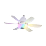 Maxbell Ceiling Fan with Light with Remote Ceiling Lighting for Bar Dorm Living Room white