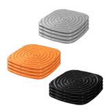 Maxbell 4Pcs Chicken Nest Box Pads Chicken Nest Pads for Garden Poultry Hatchery Box Grey