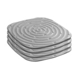 Maxbell 4Pcs Chicken Nest Box Pads Chicken Nest Pads for Garden Poultry Hatchery Box Grey