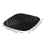 Maxbell 4Pcs Chicken Nest Box Pads Chicken Nest Pads for Garden Poultry Hatchery Box Black