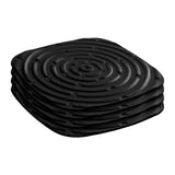 Maxbell 4Pcs Chicken Nest Box Pads Chicken Nest Pads for Garden Poultry Hatchery Box Black