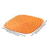 Maxbell 4Pcs Chicken Nest Box Pads Chicken Nest Pads for Garden Poultry Hatchery Box Orange